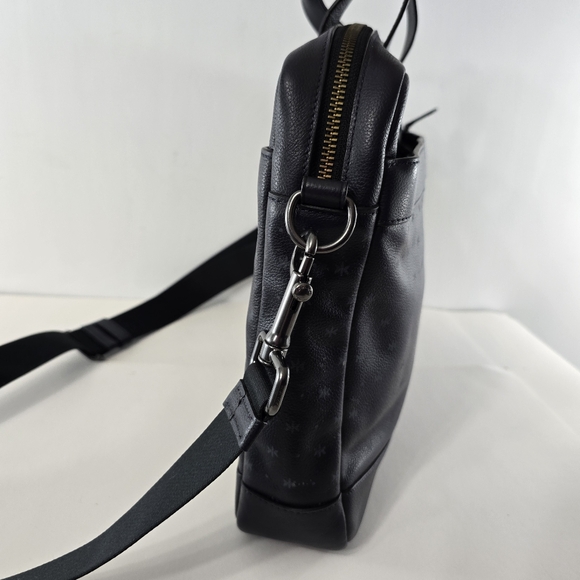 Coach Hamilton Leather Star Dot Laptop Portfolio Business Commuter Crossbody Bag - Picture 7 of 16